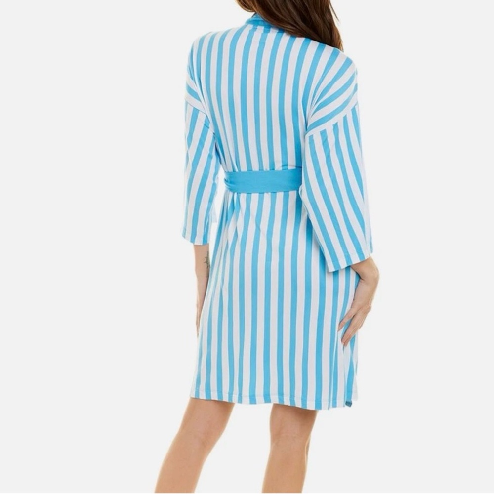 EUC- Draper James ‘Louise’ Striped Robe - Picture 2 of 5
